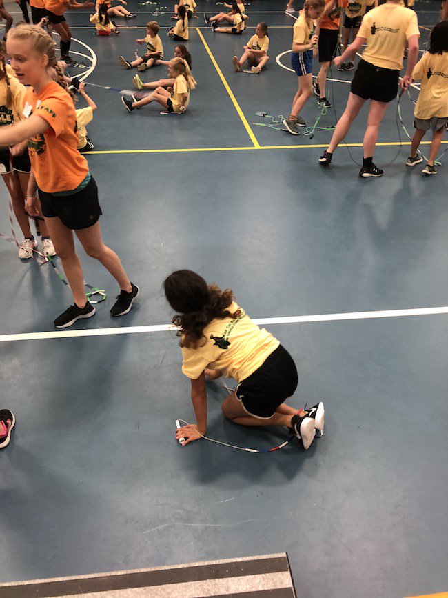 This week, students learned new jump rope skills at the <a href="/Comet_Skippers/">Comet Skippers</a> camp! Find our coverage here: thecspn.com/?p=47211