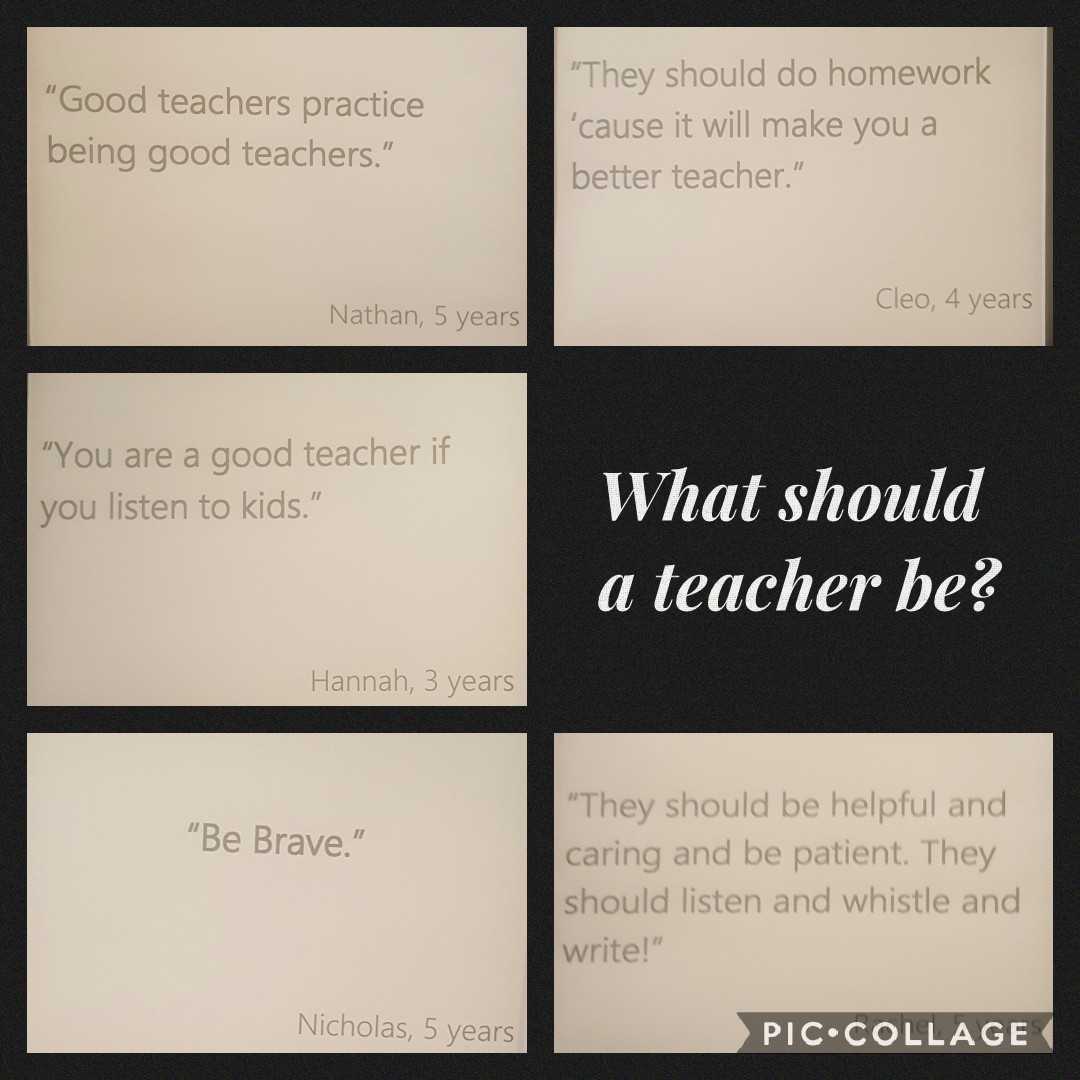 #ComeinCurious ❤ these quotes from the children.  What honest answers.