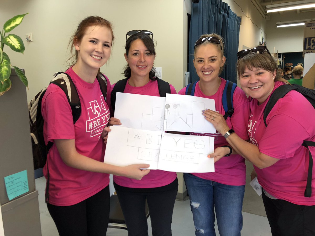 Ballet_Edm's tweet photo. Challenge #1 complete! And it's all part of the #BeYEG Challenge fundraiser. Great job guys - that's a nice drawing. https://t.co/DtL0AbcbtI