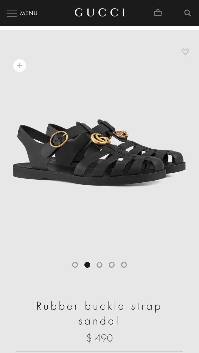 gucci dad sandals