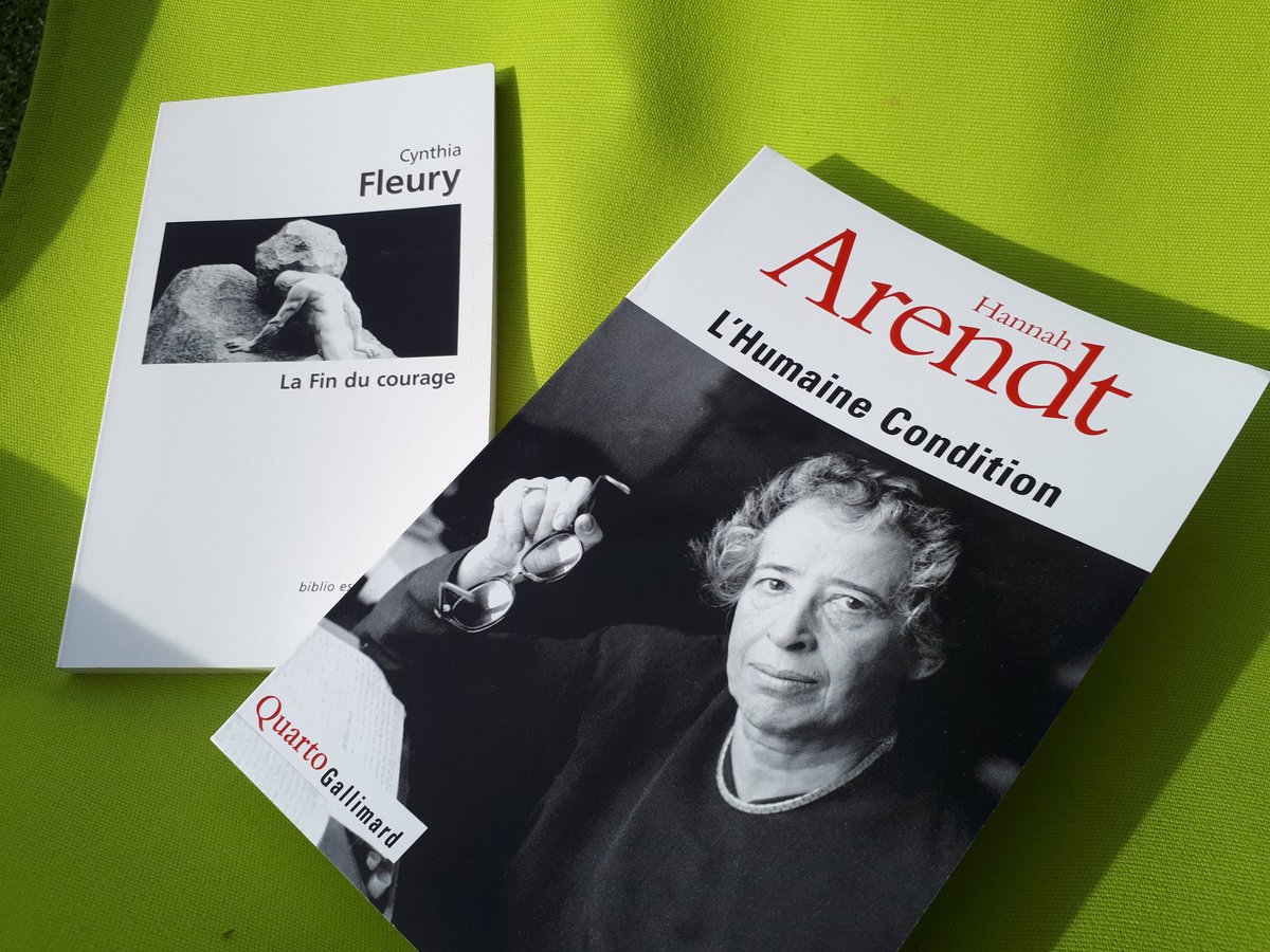 ChangeonsLeJeu's tweet photo. RT @Jerome_Larche: Pour réfléchir sur #philosophie de l'#innovation et contrer la pensée totalitaire du #Transhumanism, je me replonge dans #HannahArendt pour relire #Lhumainecondition et @CynthiaFleury pour partager l'éthique du courage #LFDC
#IA #eHeal… https://t.co/IzudG6JnMc