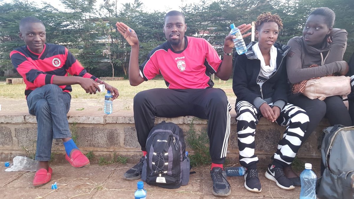 SunderlandSamba's tweet photo. its been a week that some of our UK staff and Volunteers arrived in Kenya. They've hit the ground running; in and around Kibra, tutoring English at Ujamaa community school, Visiting parents, training and encouraging our girls team. Thanks to Maureen and the team. https://t.co/oYQC6S22FN