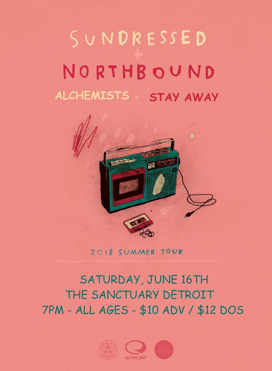 sundressedband's tweet photo. Detroit tonight with lots of friends let’s get it !!!! https://t.co/Qo4kQTmi04