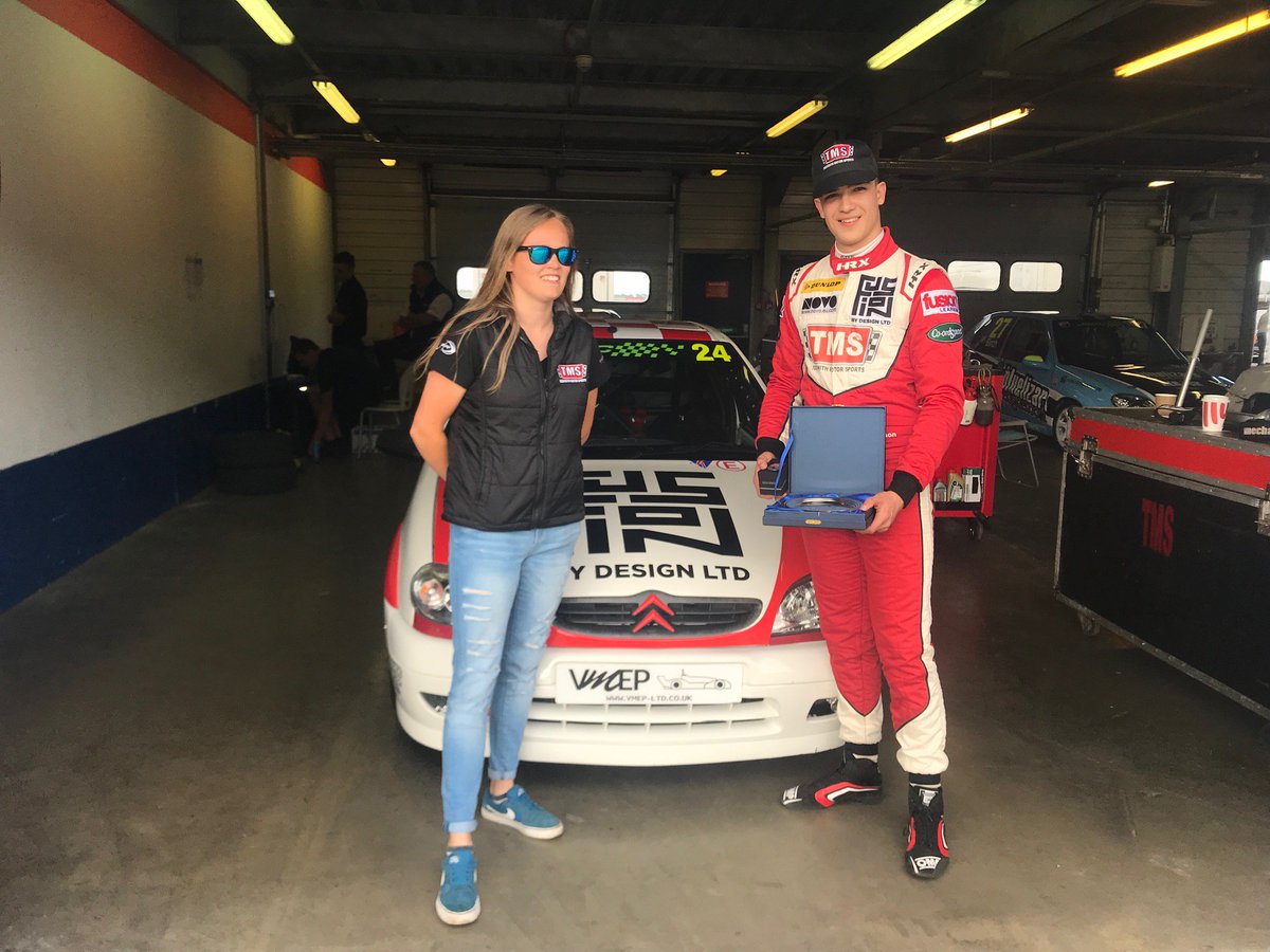 moh_ritson's tweet photo. It's a good day so far @RockinghamUK I've just been presented with the @OfficialJSCC Driver of the Meeting Award from the previous rounds @@Brands_Hatch #reallychuffed #nicesurprise Thanks to all who helped: @TockwithMS @smgirlracer26 #CoordSport @fusionlearning @fusionbydesign_ https://t.co/MzwoOUTFQc