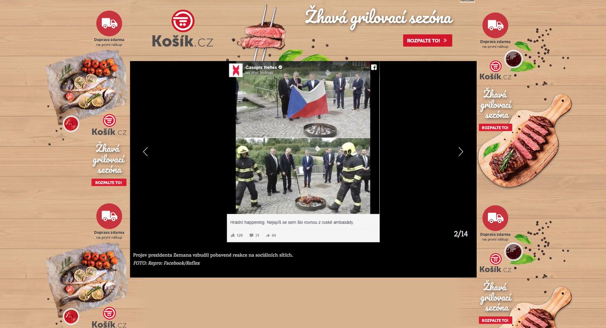 #Zeman #trenky #grilovacka