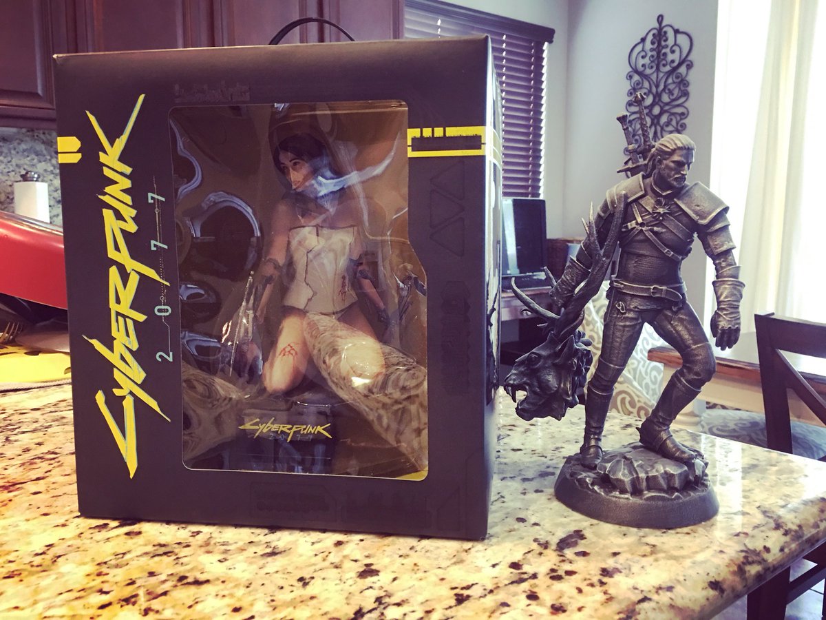 cyberpunk statue ebay