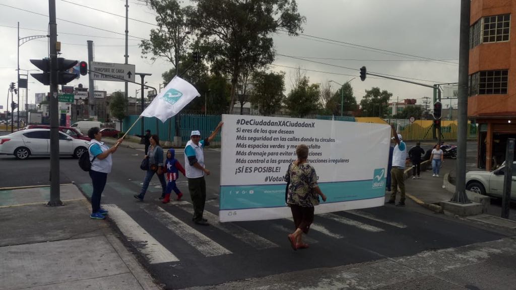 NAlianzaCDMX's tweet photo. Este 1 de julio, danos la oportunidad de hacer alianza contigo 🙌🏻. ¡Juntos #ParaSalvarAMexico! El #VotoUtilEsNuevaAlianza ✅ #NACDMX https://t.co/zuk2AB8Tc6