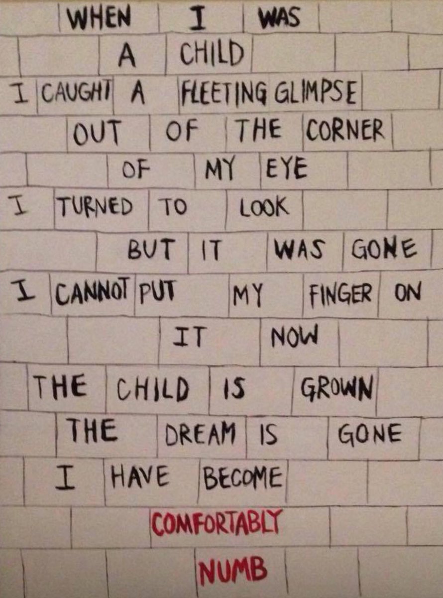 Pink Floyd Steve On Twitter When I Was A Child I Caught A