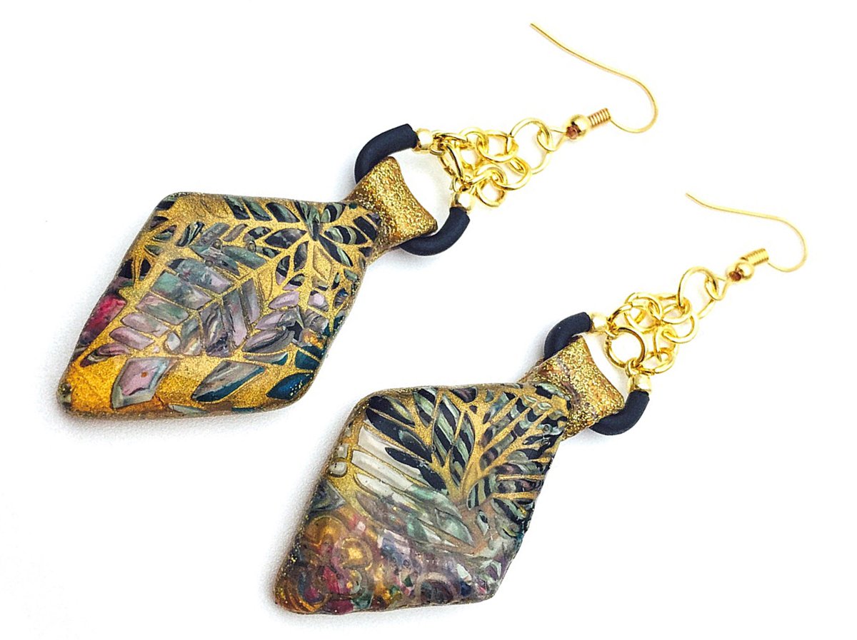 shinyque's tweet photo. Gift for her, Dangle earrings, Drop earrings, Boho-Chic, Diamond shape earrings, Fashion earrings, Modern earrings, Geometric earrings https://t.co/OdWyz1kFU6 #Shoppingonline #Etsy #Polymer clay #ootd #Shinyque #jotd #ad #Gifts #Fashion #ChainmailleEarrings https://t.co/ZqoWqaUnUl
