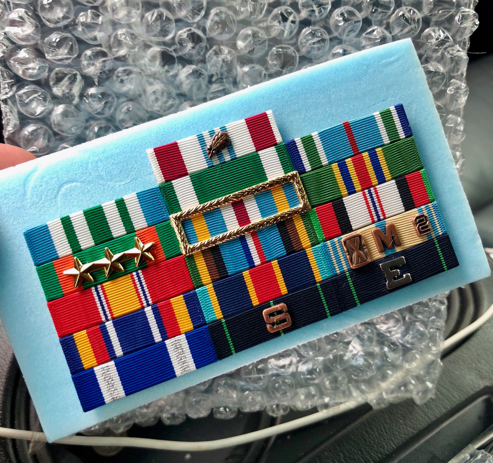Jeff Gorell on X: Got my updated #Navy ribbon rack today, just in time for  #RimPac2018. My ribbons and medals were stolen out of my truck last month.   / X