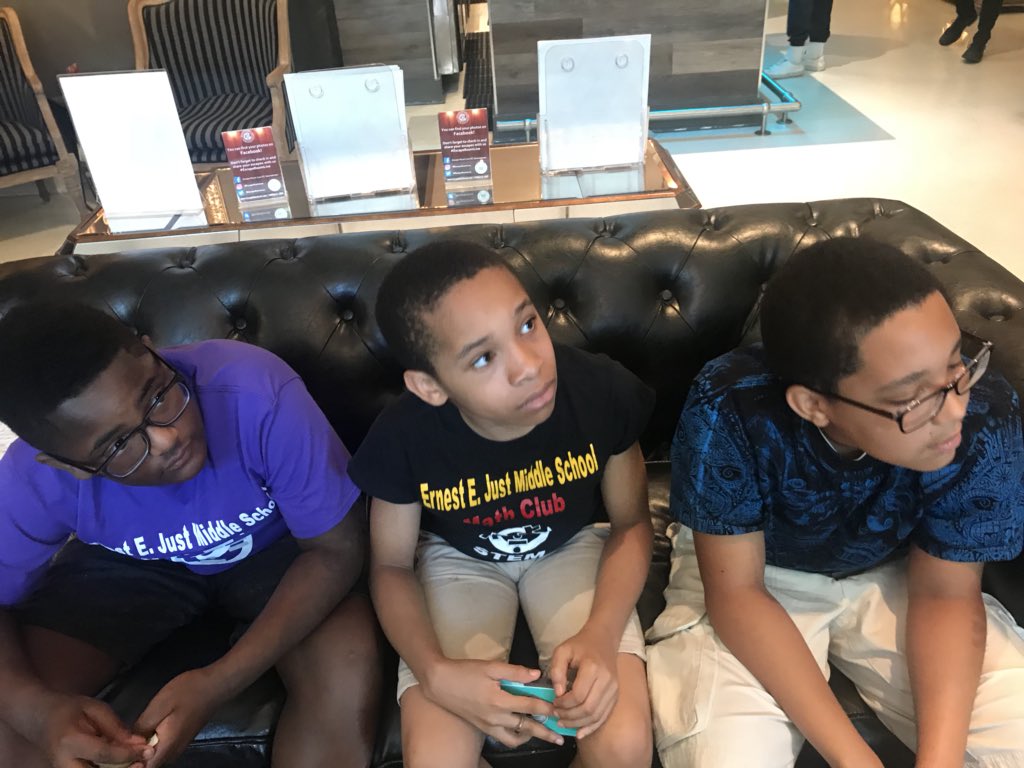 PDLadyConsults's tweet image. Fun times with @eejust_ms #MATHClub! #MathisFun❤️#STEM #EEJustScholars #WeEscaped! Thank you @_jubo5352 🤸🏽‍♂️@EscapeRoomLive @Eejustptsa @pgcps @PGCPSMSHSMath