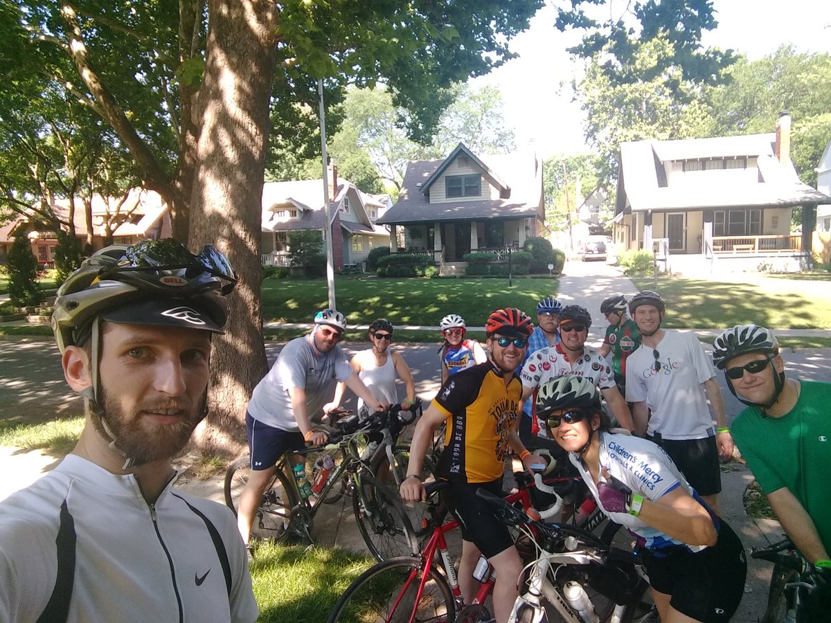 m_stock14's tweet photo. Enjoying another successful @Ride2Blvdia to support @ChildrensMercy - one of the best bike rides (and after parties!) out there! https://t.co/oNdblrEWXs