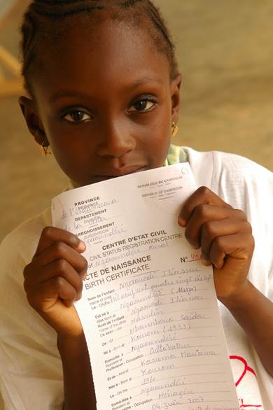 #Cameroun: #celebration de la #journee internationale de l'enfant #africain sous le signe de l'enregistrement des naissances