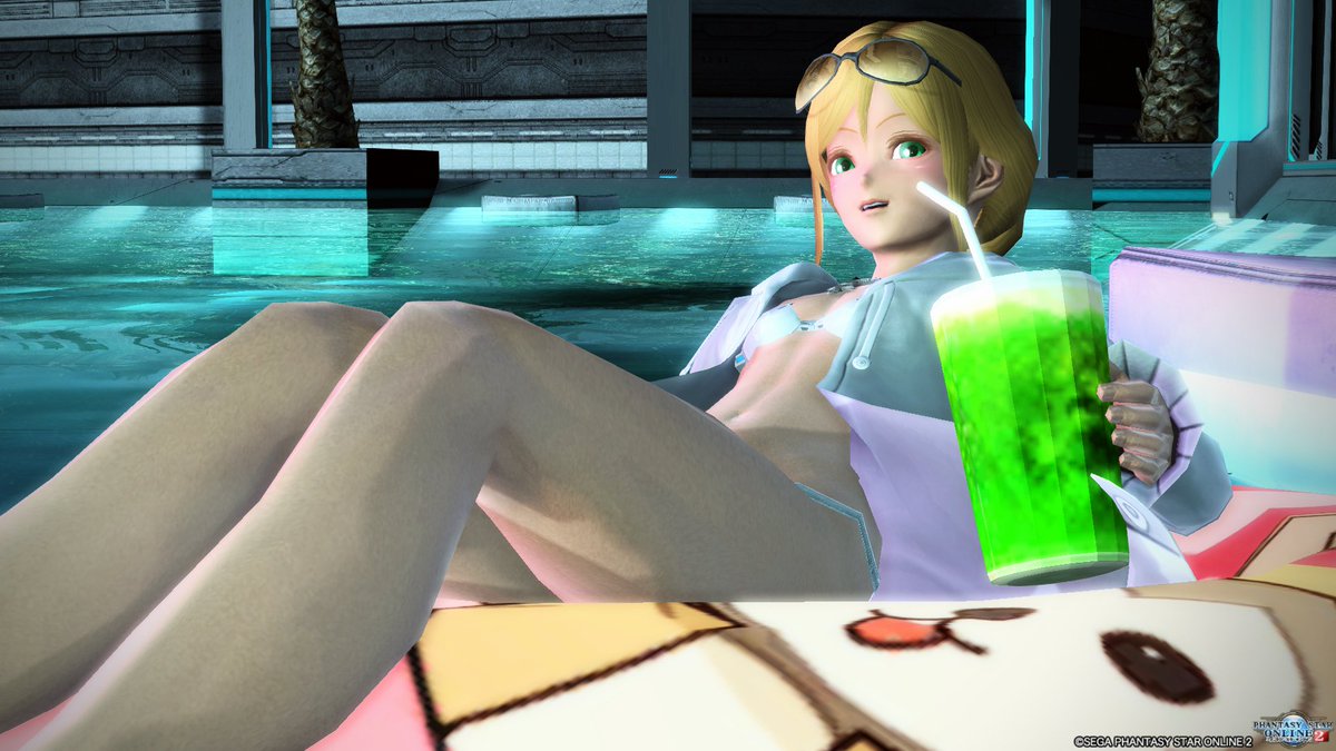 Bassy Ship10 On Twitter 今年の水着はこんな感じで ブレストスカルすごいなぁ W Pso2男の娘同盟