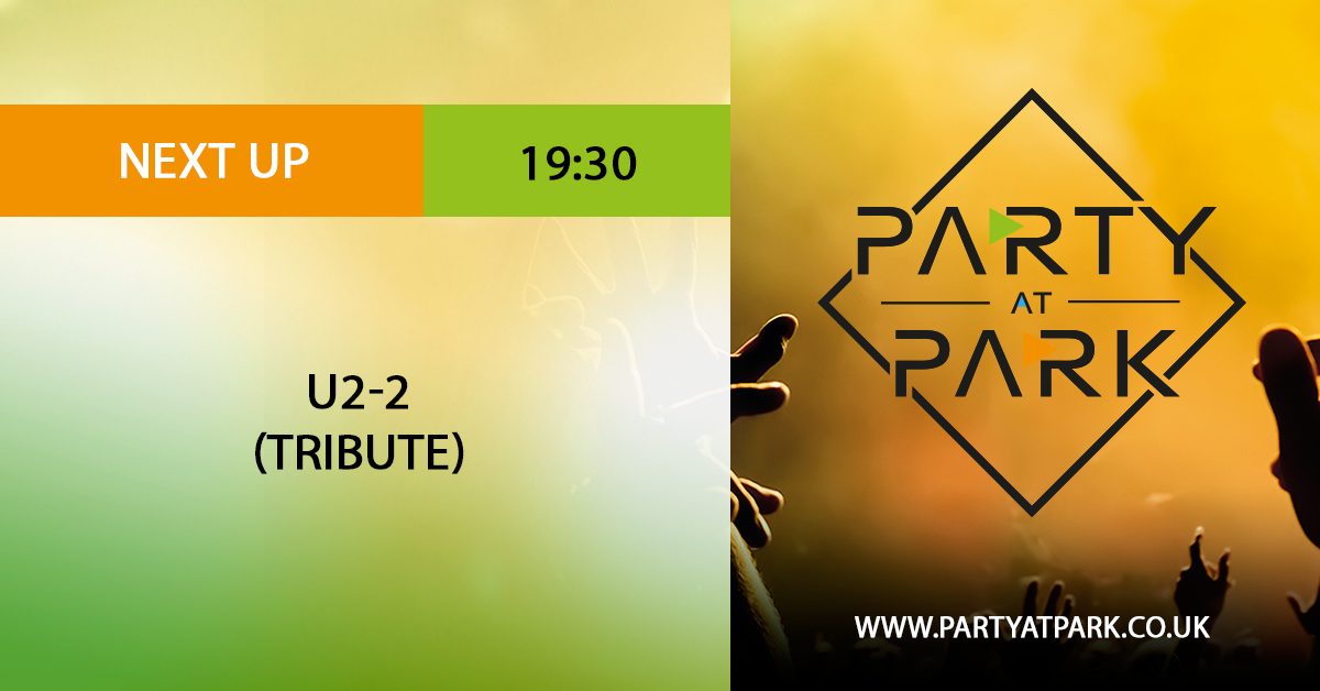 Party_At_Park's tweet photo. U2's longest running tribute band in the world are on next, since 1992! 

They are U2-2 and on the main stage soon!

#PAP18 https://t.co/X45I66cu0i