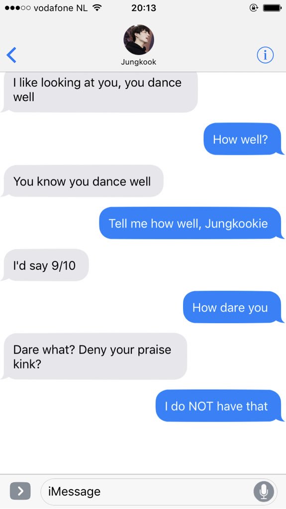 Jimin does NOT have a praise kink