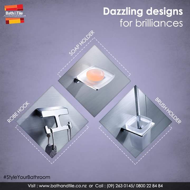 Explore the entire collection and find the perfect fit for your bathroom <a href="/Bath/">Bath</a> &amp; Tile
Click here to buy now-bathandtile.co.nz 
(09) 263 0145/0800 22 84 84 
#DesignedForYou #BathAndTile #LuxuryWonder #NewZealand #Auckland #Albany #ManukauCity #BathroomAccessories #Bathtime