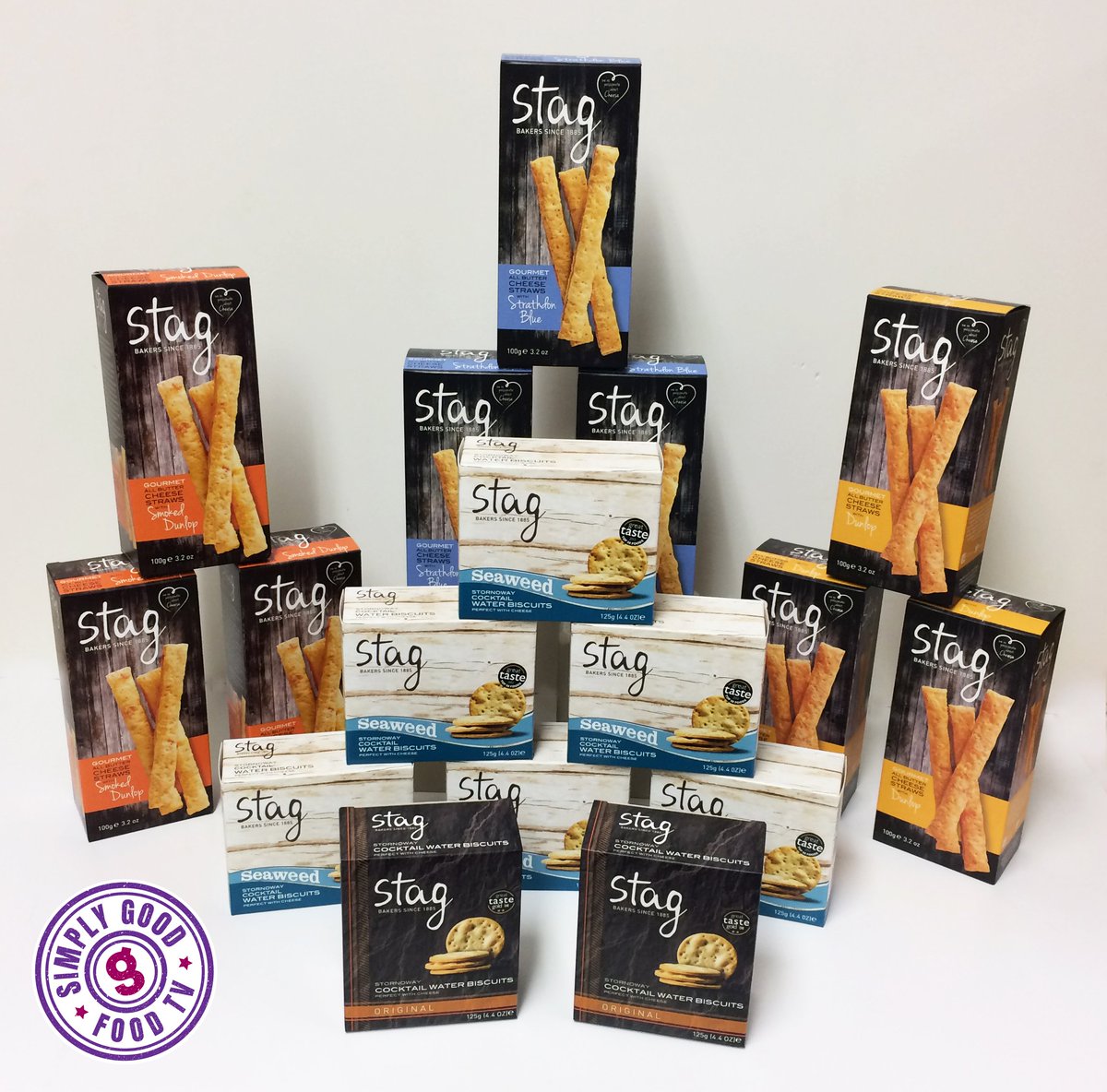 jam1eater's tweet photo. This week's #competition RT and follow @Waterbisc  &amp; @sgftv  for a chance to win a delicious selection of Stag Bakeries products on Twitter or Instagram. Closes on 22nd June at 6 pm. https://t.co/BKg5H4Lr2D