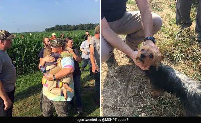Missing girl, 3, found safe. Her dog stayed by her side through the night ndtv.com/offbeat/missin…