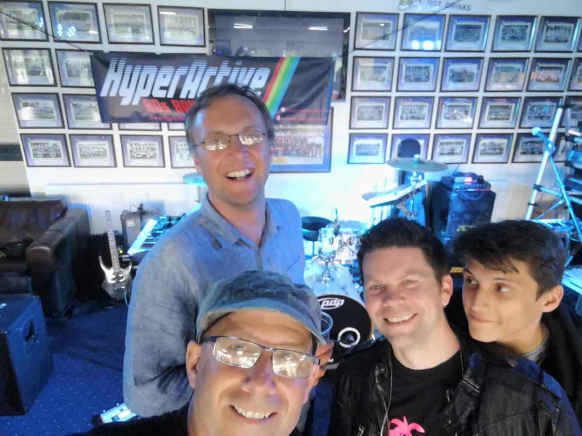 HyperActive80s's tweet photo. All set up for private party! See you at the Herne Bay Sci-fi festival tomorrow (Sunday 17th) 😁 #eighties #80s https://t.co/YAMNIyltYS