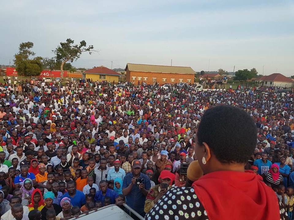 FDCWomen's tweet photo. GIRLS: @IngridTurinawe @KevinaTaaka @psalaamu50 were all present today in Bugiri rallying the voters to trust @FDCOfficial1’s candidates @EuniceNamatende Mayor Bumali Luba and all the councillors in the race to get the mandate to serve the people of Bugiri Municipality! #VoteFDC https://t.co/c624fjZVrE