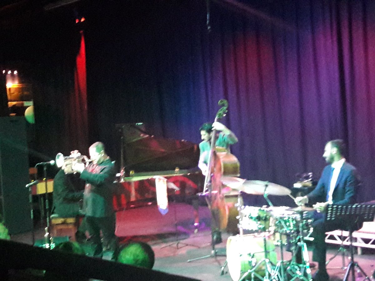 The incredible Jim Rotondi Quartet onstage right now