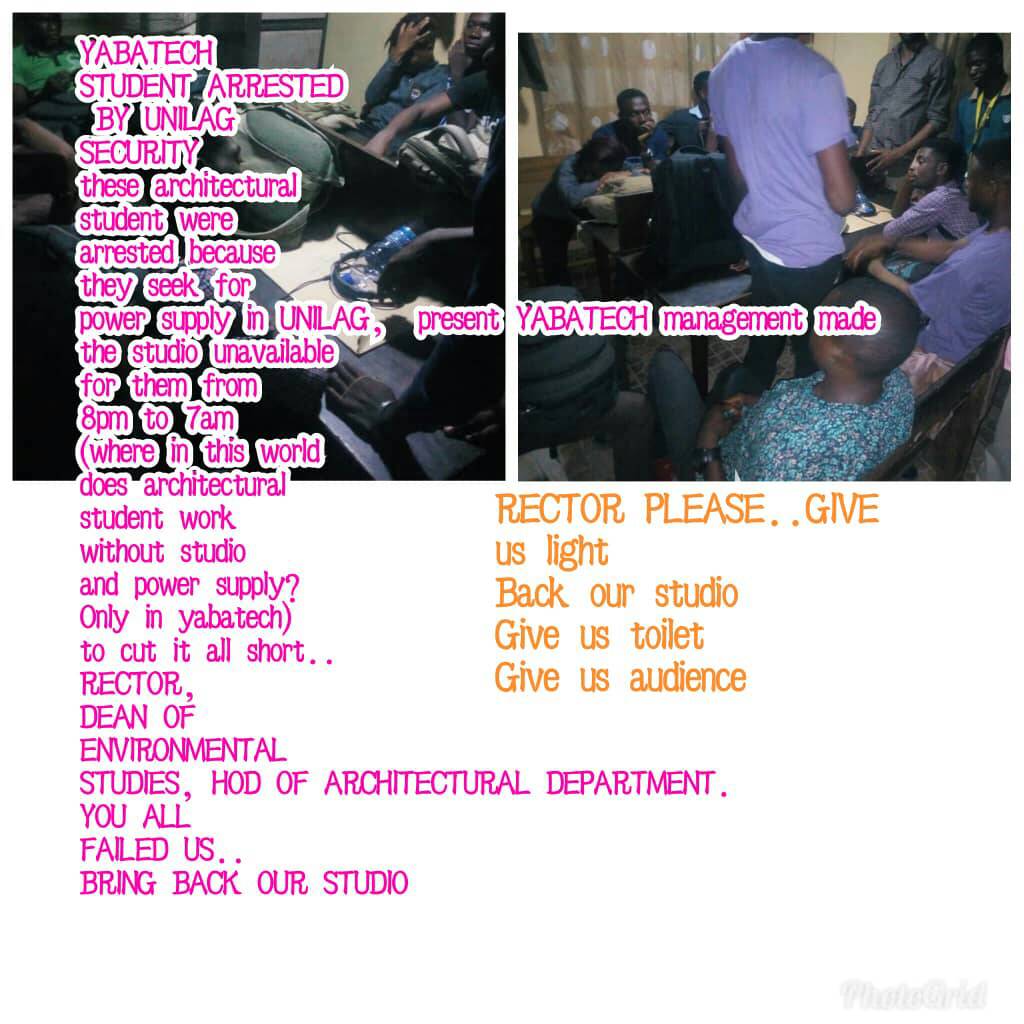 saveyctstudents's tweet photo. A society that is not up to task will always remain subservient to others. Same is d management of Yabatech.
#SaveArchiYctStudents
#OpenOurStudio
#NoToPT1WeekExam https://t.co/7H5rWcJXXt