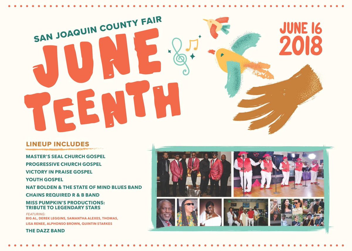 Join us for Juneteenth at the San Joaquin County Fair!