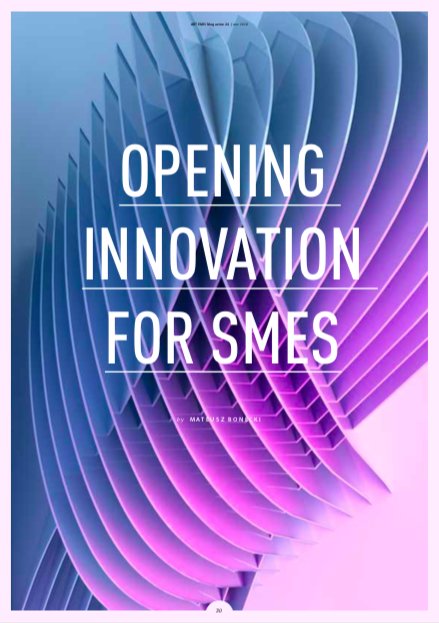 June 2018 issue of @ARTEMIS_IA magazine and my article on recent steps in policy and strategy concerning #SMEs and #OpenInnovation in electronic components and systems industry. @ECSEL_JU #ECS bit.ly/2su9AR1