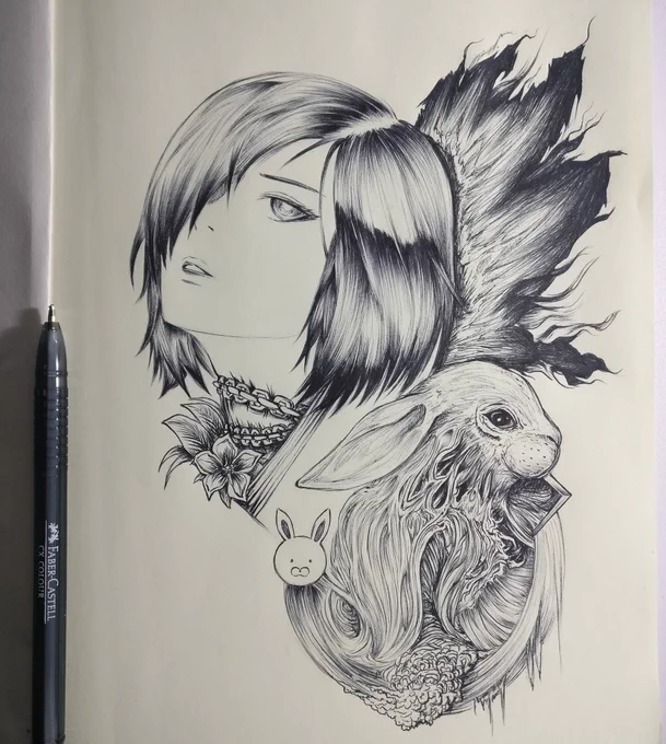 Touka Kirishima 
#sketch 
#art 
#anime 
#Artist 
#drawing 
#tokyoghoul 
#tokyoghoulre 