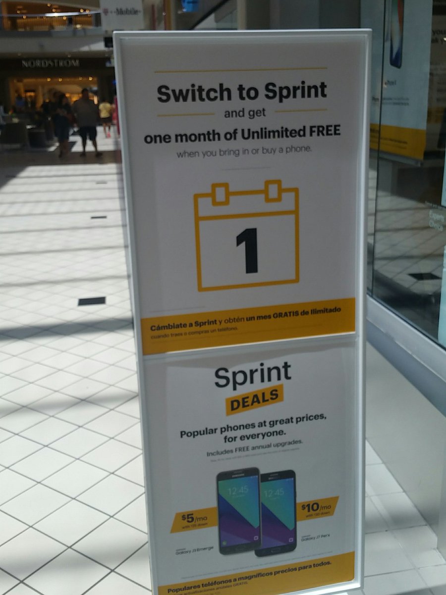 #tylermall Sprint has many great promos! Come see us, only to receive smiles and outstanding customer service!