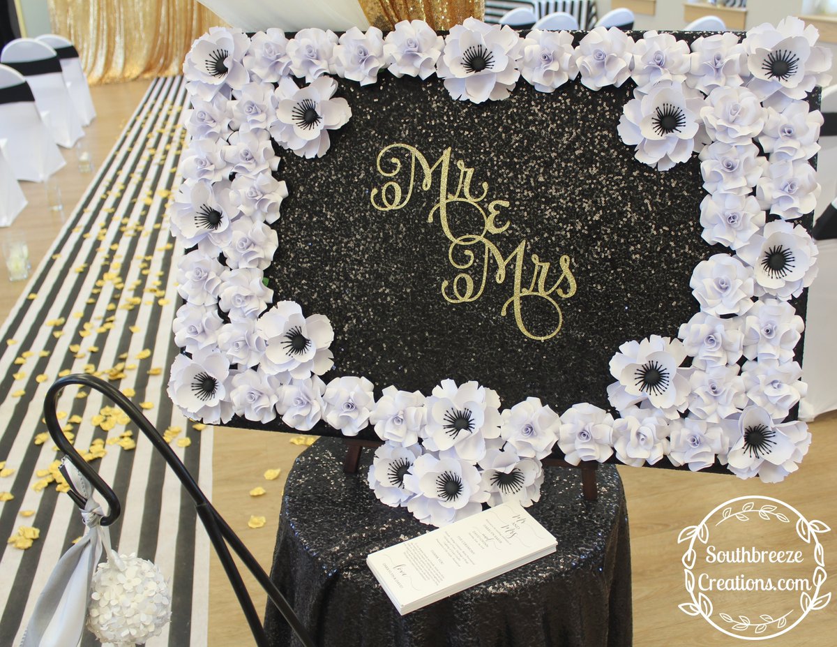 SouthbreezeCrea's tweet photo. My very first wedding backdrop was a success! In these pics, I made the wedding backdrop and the Mr &amp; Mrs sign. #papercraft #paperroses #paperflowerbackdrop #paperbackdrop #handmade #wedding #eventdecor #southbreezecreations https://t.co/yW0lopBtM7