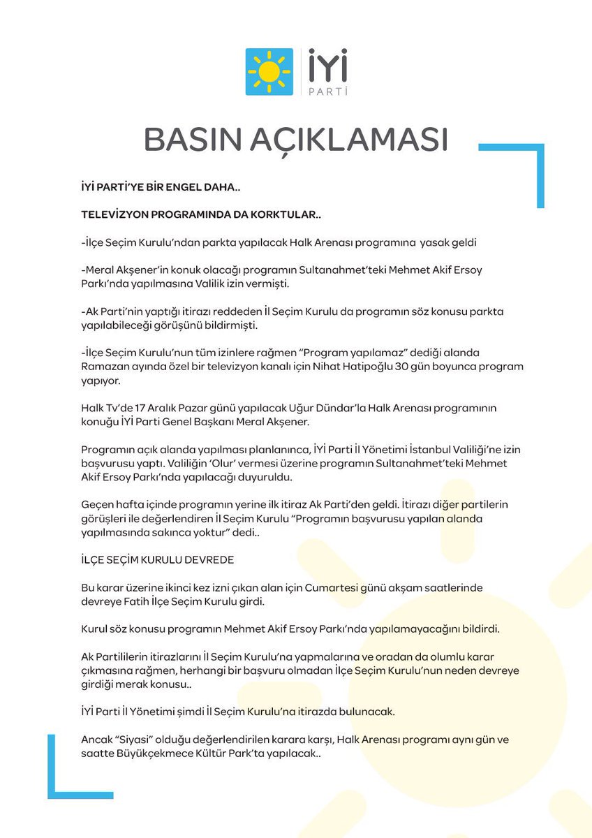 #AkşenereSultanahmetEngeli