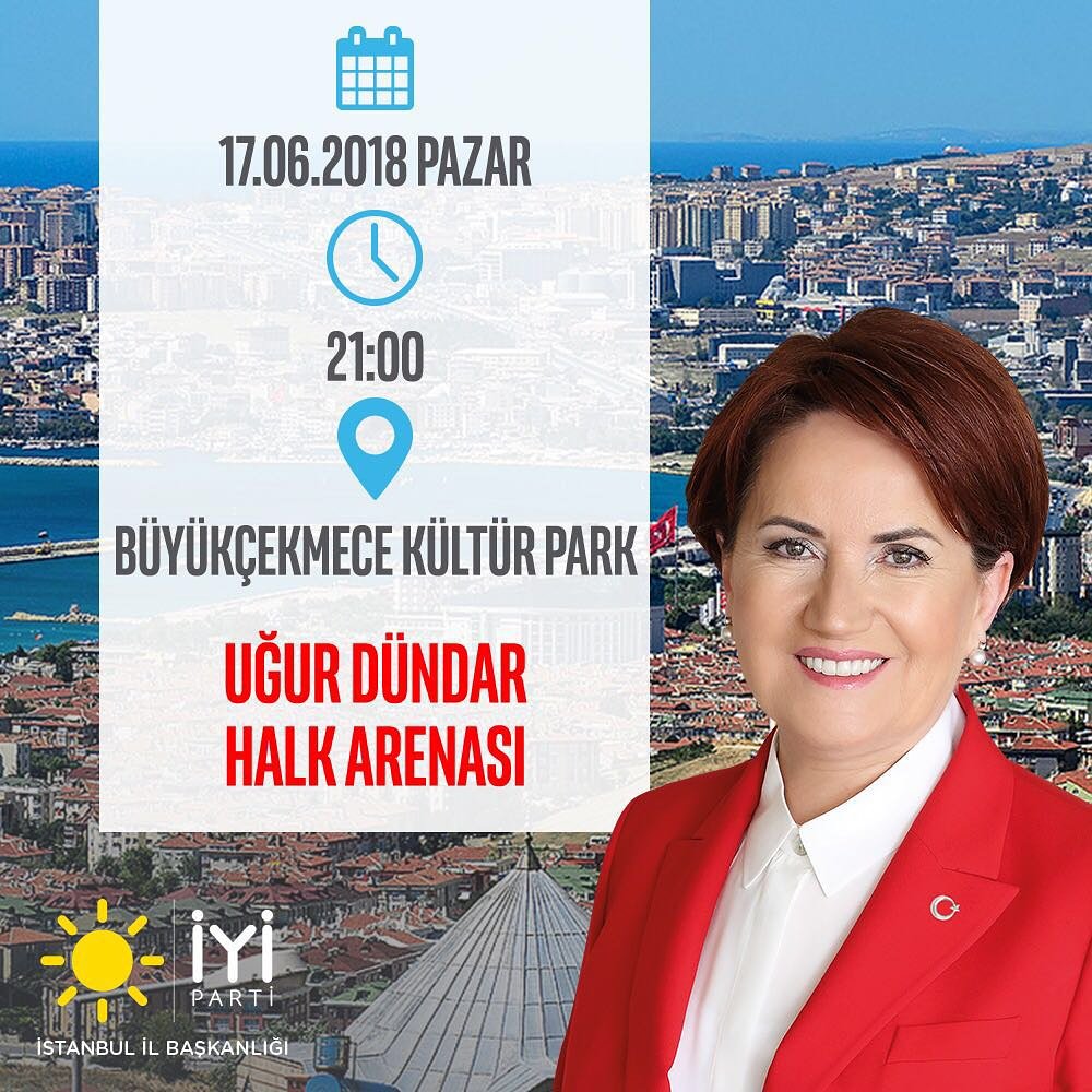 #AkşenereSultanahmetEngeli Yarin aksam Sultanahmet Meydani'nda yapilacak Halk Arenasi Ysk tarafindan engellenmistir.Bu sebeple  Buyukcekmece Kultur Parki'nda yapilacaktir.