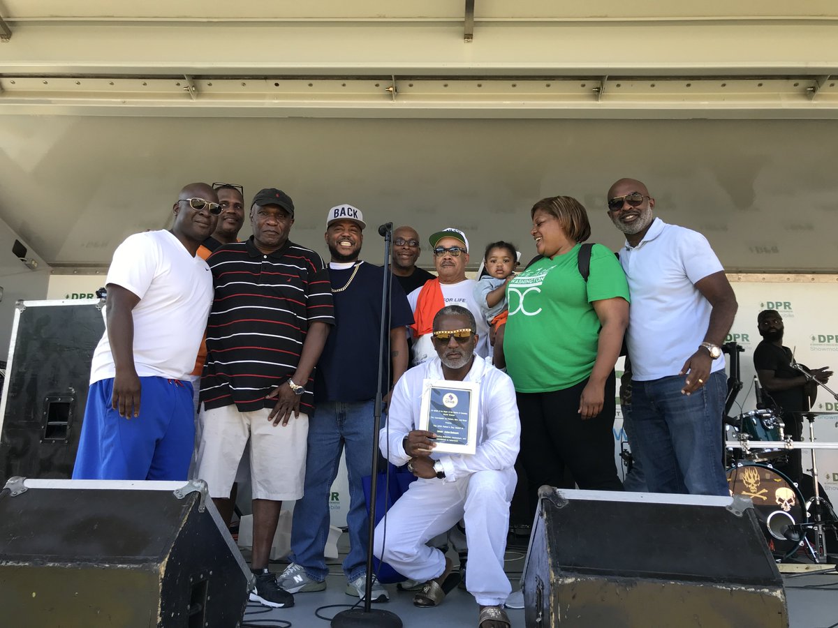 CRSnowden52's tweet image. Celebrating our native daughters, sons and dads @ Kenilworth Rec! #DCdads cc: @MayorBowser