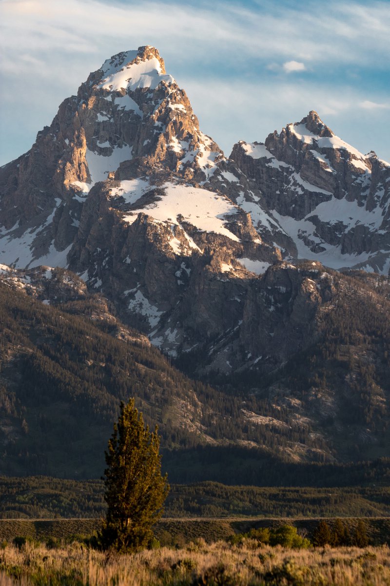 First light on the Grand Teton.