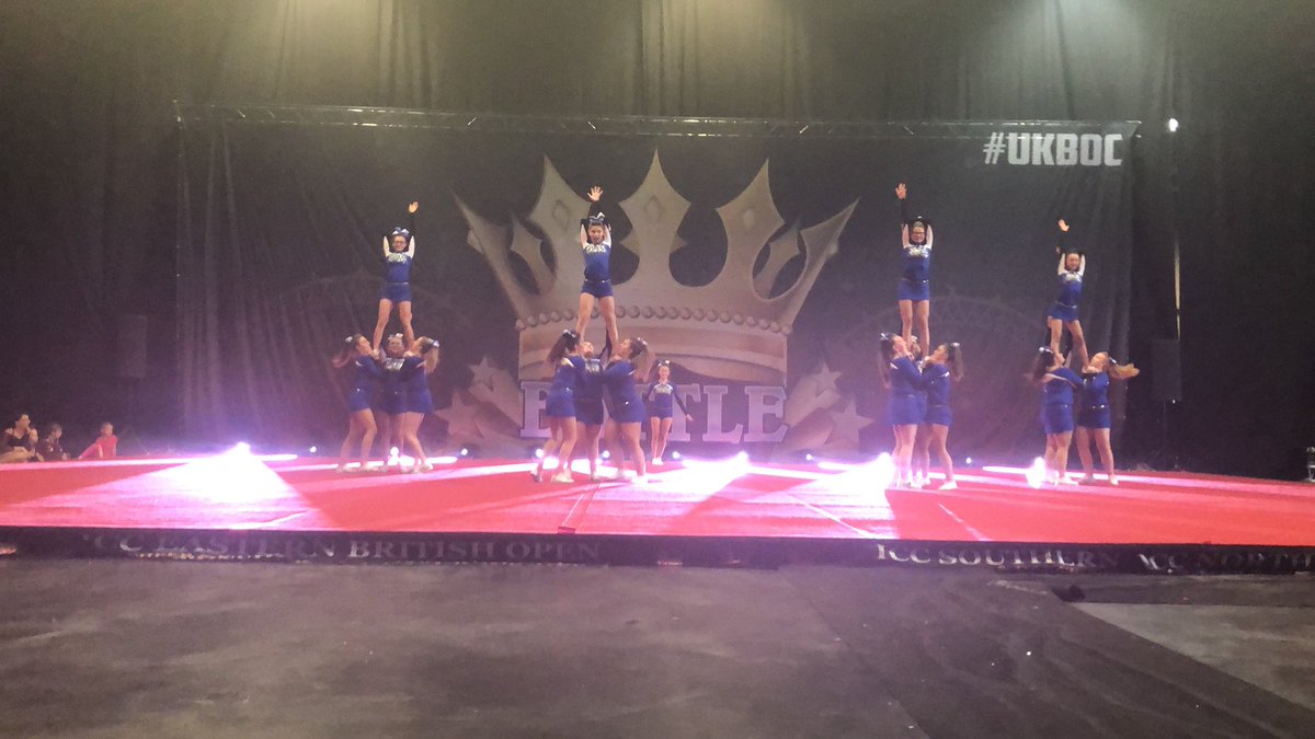 jamiemorrisxx's tweet photo. couldnβt be more proud of my team, might not have been the best run of the season but we still got 3rd place. xππͺ #UKBOC @ICCheer https://t.co/fcFhBFwizu