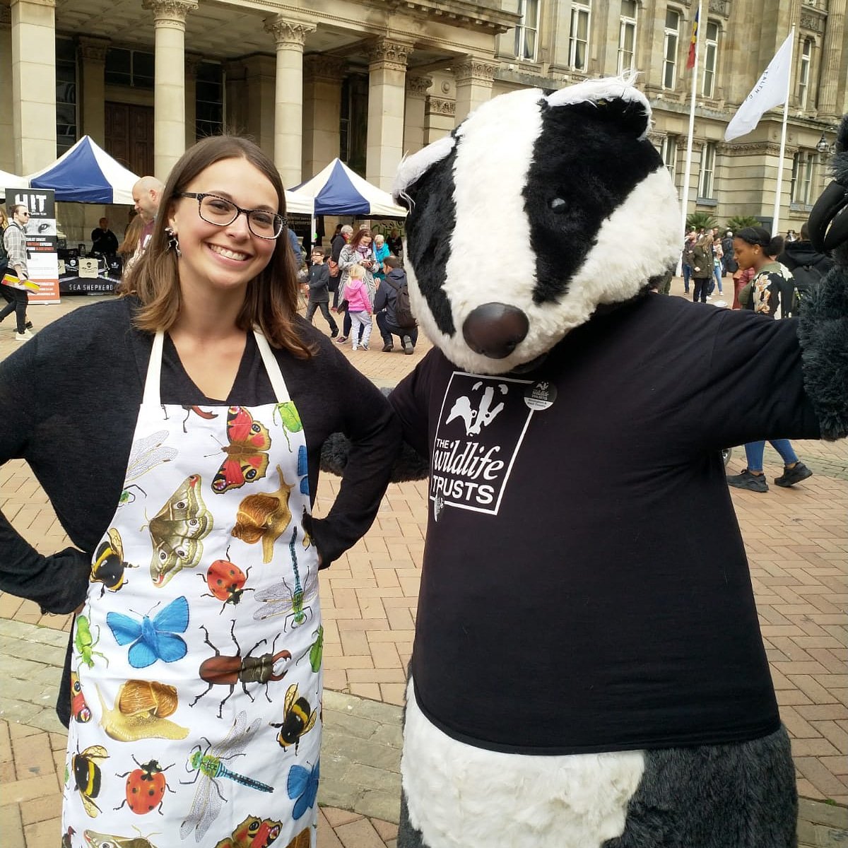 Silverpasta's tweet photo. Fab day selling crafts at the Birmingham Wildlife Festival today! #GoWildBham lovely to meet @WTBBC @trust_west and great speeches by @domdyer70 and Nigel @AnneatSaveMe https://t.co/1vf3XoHSlt