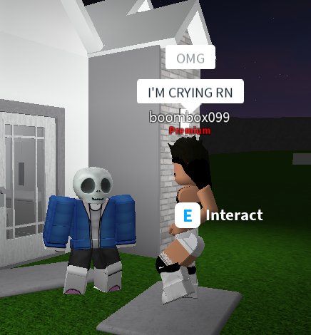 Ashcraft On Twitter Id Be Crying Too If Sans Undertale Walked Up To Me In A Roblox Game