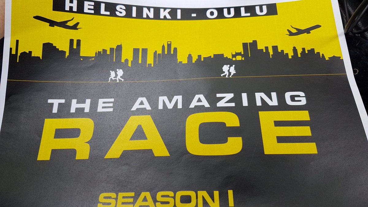 We organized #teambuilding,  Amazing race, season one. #teamspirit #OP_Ryhmä