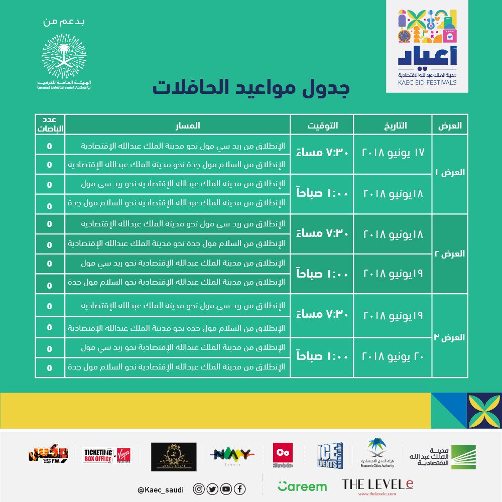 مدينة الملك عبدالله الاقتصادية تكشف عن أنشطة فعاليات تنفس التركواز