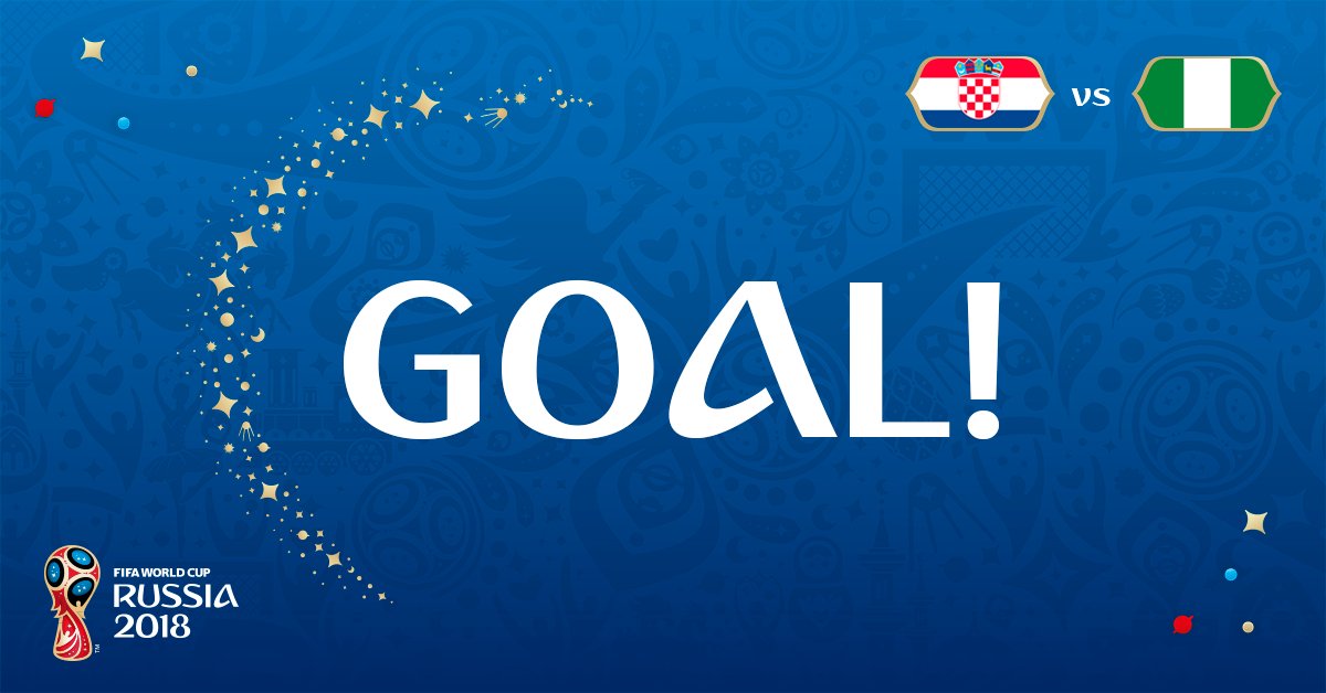 FIFAWorldCup's tweet photo. GOAL! @lukamodric10 doubles the lead for @HNS_CFF from the penalty spot! 

Just the five penalties in the #WorldCup today, so far...

#CRONGA https://t.co/zPiaFim4Cy