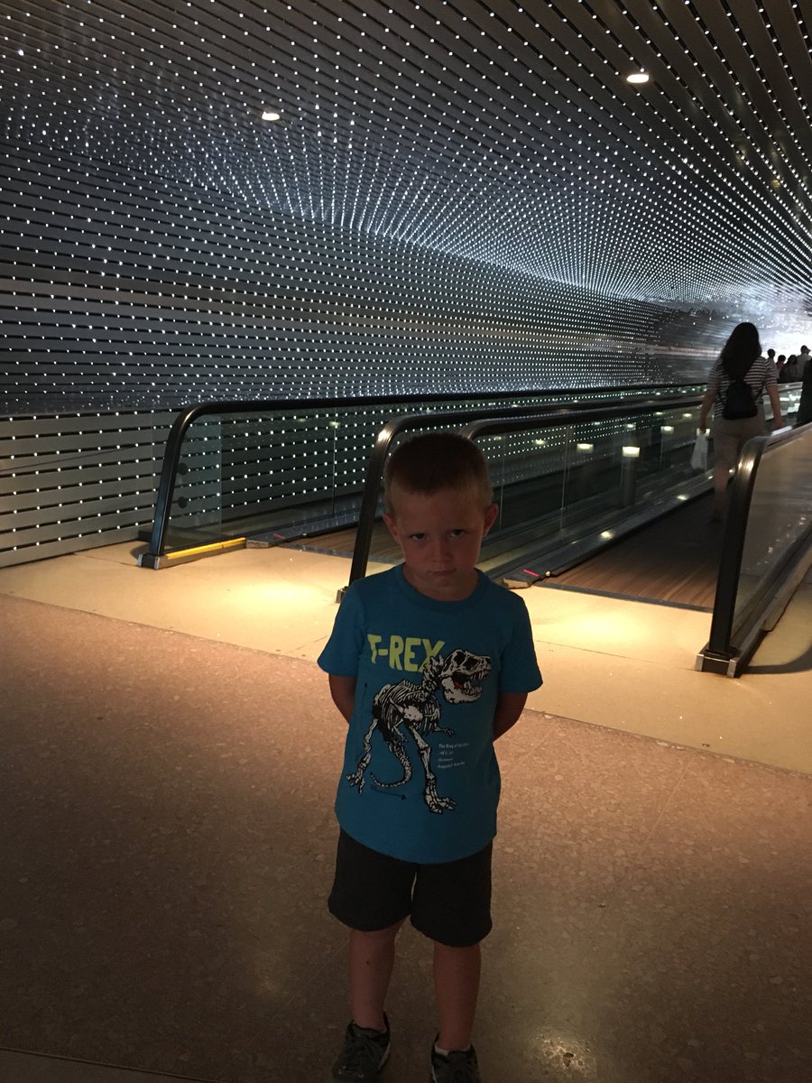 Annnnd he is done museuming for the day