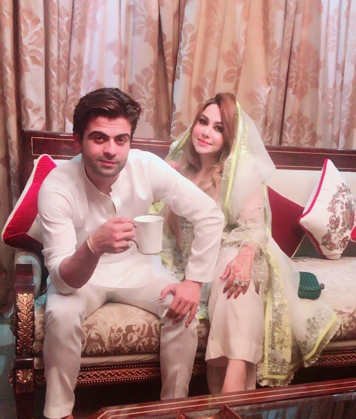Ahmad Shahzad 🇵🇰 on Twitter: &amp;quot;#Eid is most special when you have your  near and dear ones close to you. I am truly blessed to have my wife  @isanaahmad by my side.