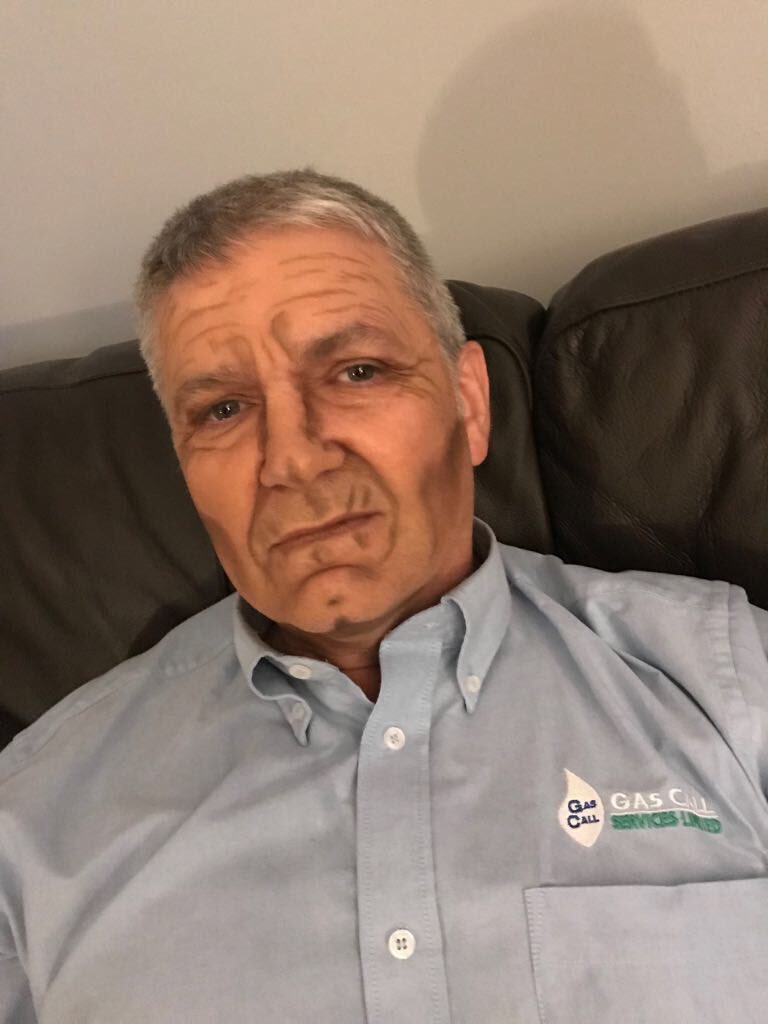Rebecca13130's tweet photo. Attempted it on my dad https://t.co/neDueI6vC9