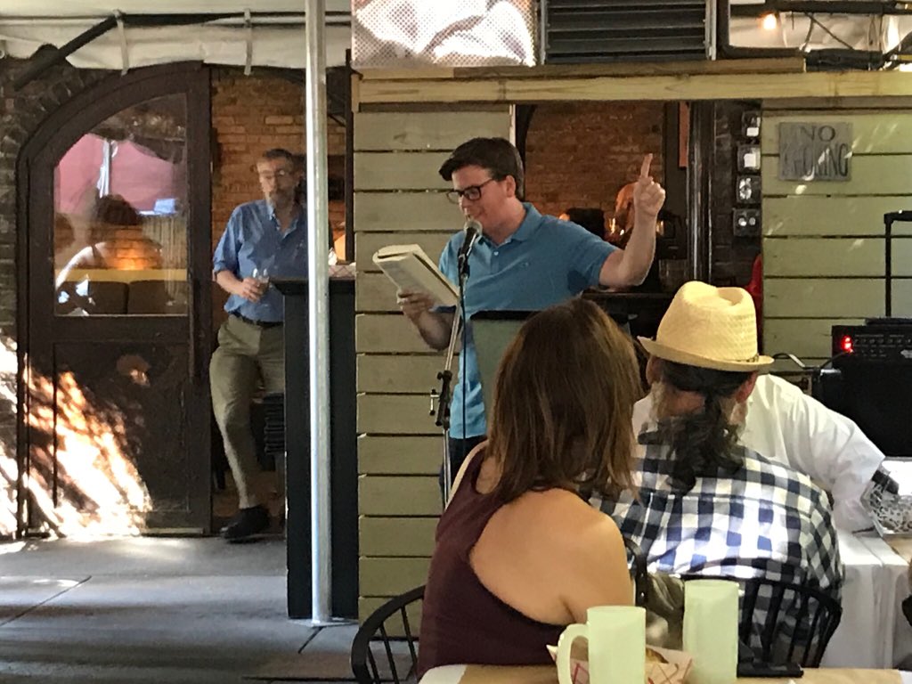 Bobby4Brooklyn's tweet image. #Bloomsday #FriendlySonsOfStPatrick great time reading from chapter 15!