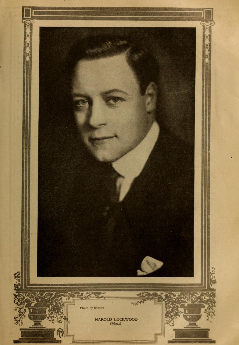 #HaroldLockwood  one of the most popular matinee idols of the early film period during the 1910s. Harold died at the age of 31 of #Spanishinfluenza 1918 in #NYC