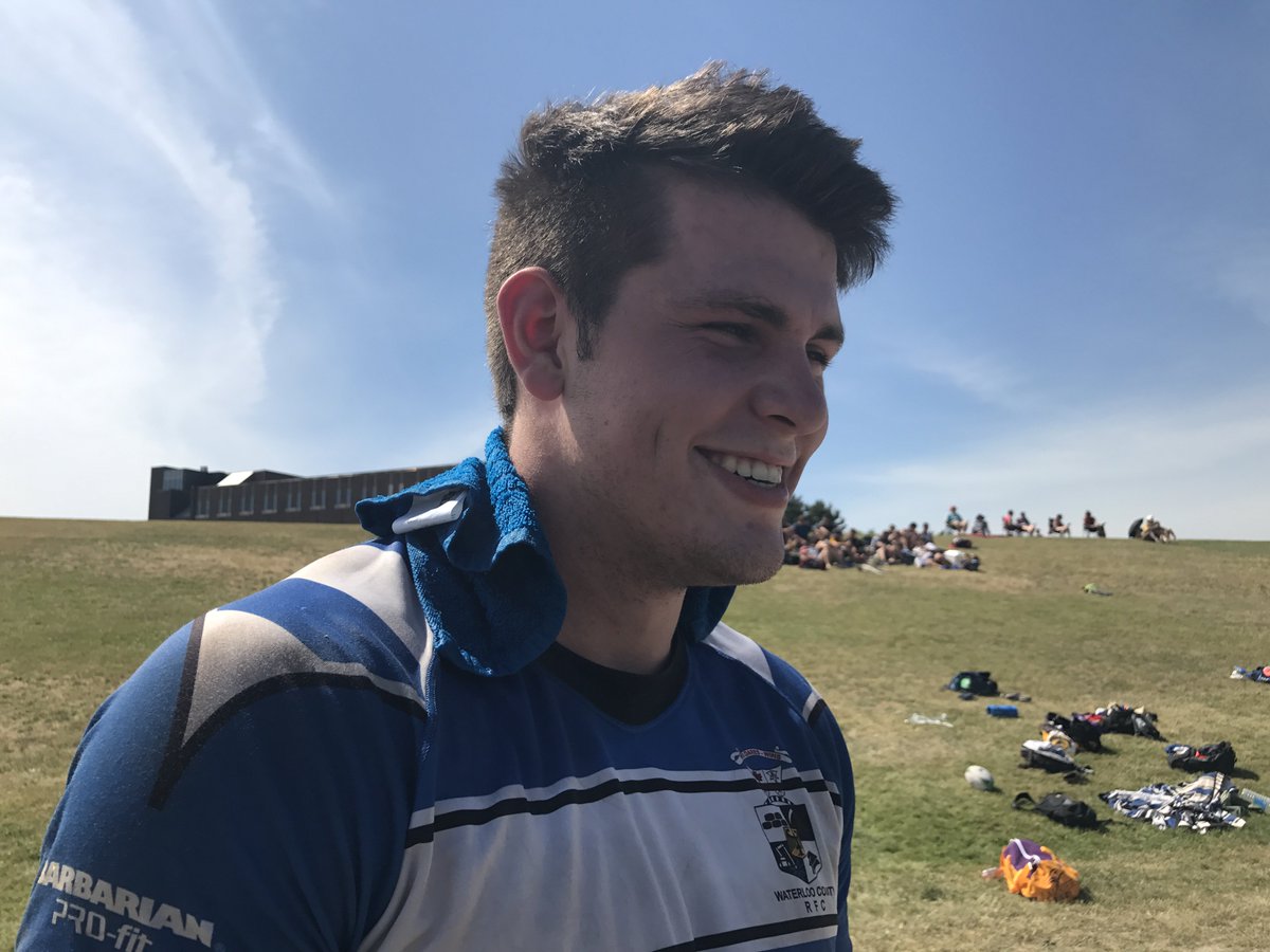 519sportsonline's tweet photo. NEW VIDEO - @Waterloo_Rugby and @AuroraBarbs square off in Men's 1st team action on Saturday afternoon. Check out the highlights &amp; post game interviews on our Youtube channel. #LocalSports #Rugby @Playfair97 @MrJWindsor @Mattfishh https://t.co/xr0kshoMC4 https://t.co/dVJqB9EhJj