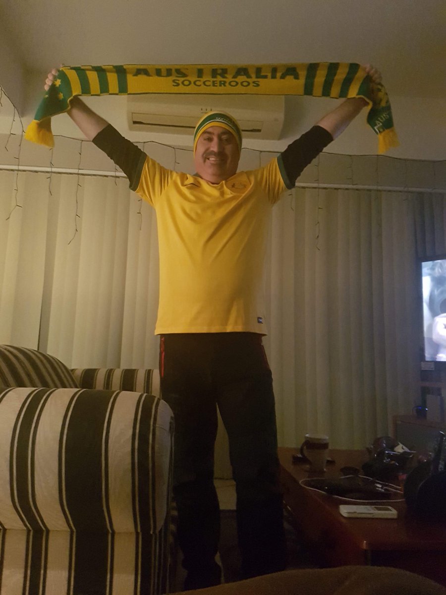 Jippo13's tweet photo. @Socceroos Well done to the Socceroos for showing real grit! Pity about the unlucky resul, but proud of the effort all the same. https://t.co/3kjwxmDwWT