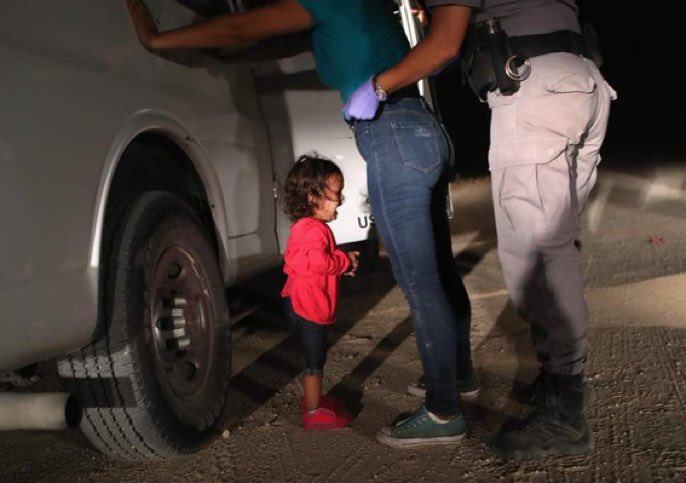 NatePyle79's tweet image. Do not look away.
Do not rationalize this cruelty.
Do not apathetically say laws must be enforced.
Do not quote Romans 13.

Look at that child.
There have been 2,000 others.

Do not look away.
